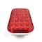 Truck-Lite Signal-Stat, Led, Red, Rectangular, 24 Diode, Stop/Turn/Tail, Pl-3, 12V, Bulk 4550-3 - alternate 4
